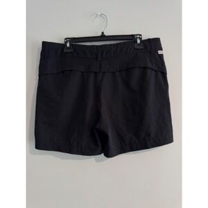 Magellan Outdoors Hiking Shorts Women Large Black Drawstring Utility Pocket